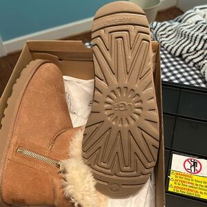 UGG tan booties NWB